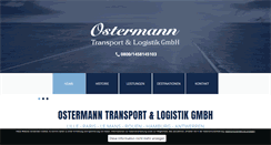Desktop Screenshot of ostermann-transport-logistik.de