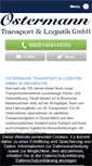 Mobile Screenshot of ostermann-transport-logistik.de